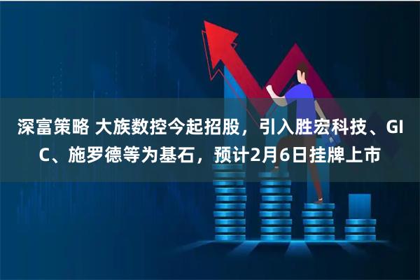 深富策略 大族数控今起招股，引入胜宏科技、GIC、施罗德等为基石，预计2月6日挂牌上市